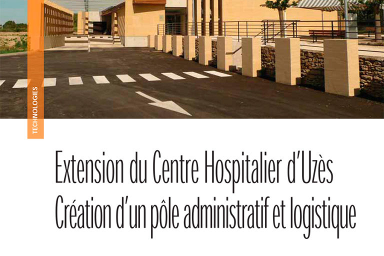 Architecture Hospitalière - Extension du Centre hospitalier d'Uzès par ABHH