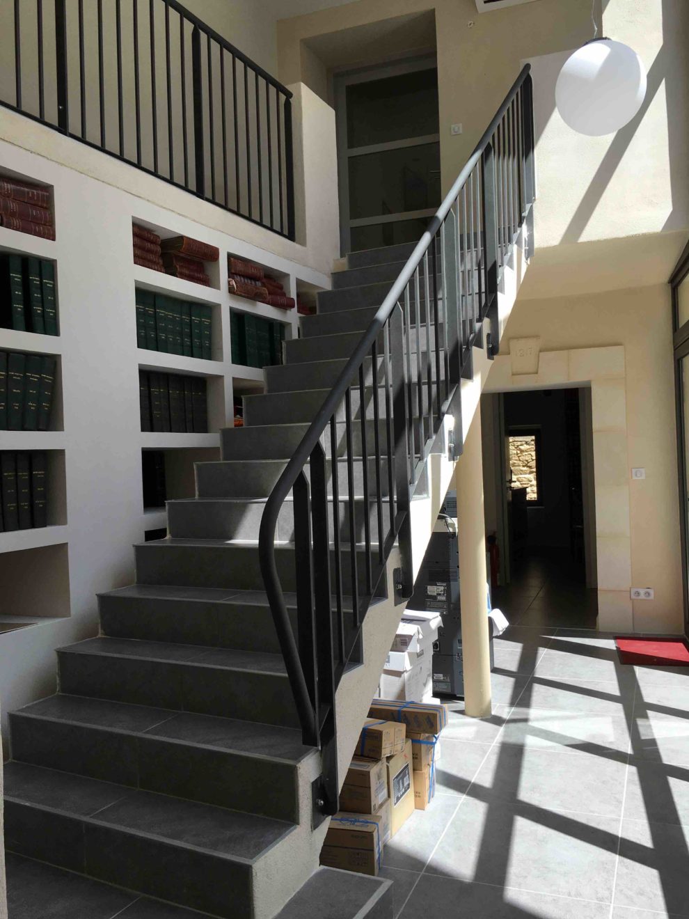 Étude notariale d'Aubais : rénovation Architecture Brayer-Hugon