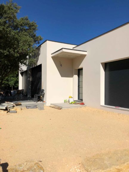 Construction maison passive M par l'agence d'architecture ABH à Nîmes
