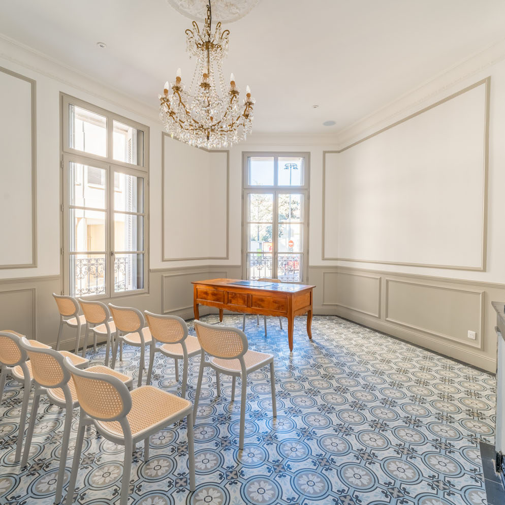 Rénovation salle de réunion pour syndic immobilier par ABH